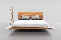 LETTO RAY 140x200 ROVERE MASSELLO NATURALE