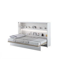 LETTO 05 120x200 ORIZZONTALE BIANCO LUCIDO