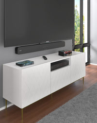 COLLEZIONE MOBILI DIUNA RTV2D1K 145 BIANCO OPACO