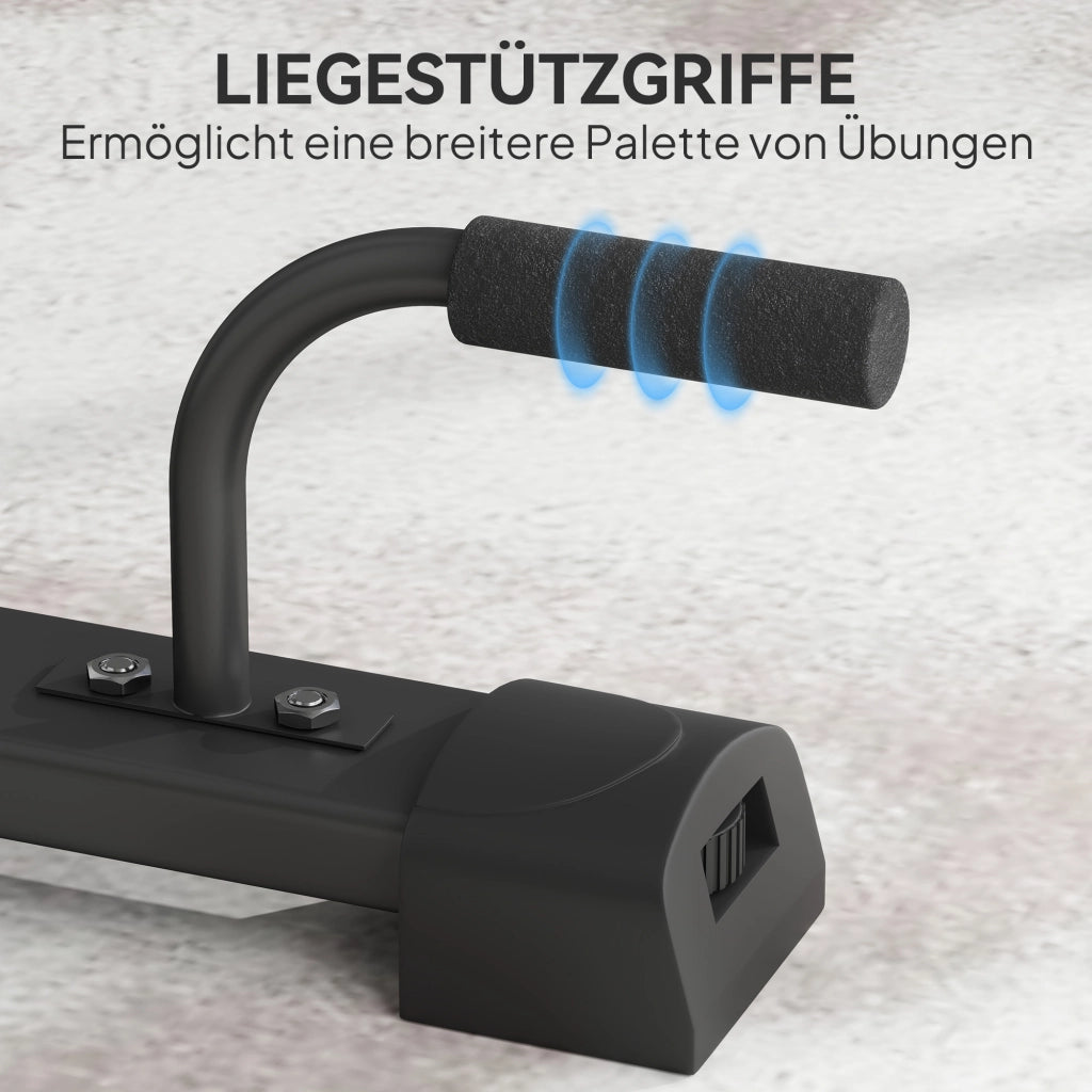 Stazione per Dip ¨C zephmum ¨C 93-117 cm regolabile in altezza, 540 kg, nero