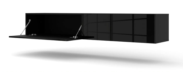 ARMADIO TV BINGO 180 NERO LUCIDO