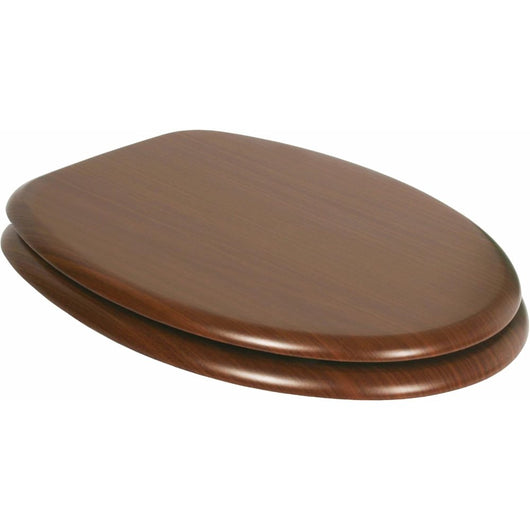 Tatay 4402200 asiento y tapa para inodoro, mdf, marr n, 37.4 x 5