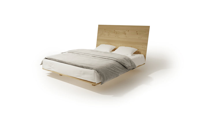 LETTO IMBOTTITO VUELO TWO 120x200 SOLIK ROVERE NATURALE