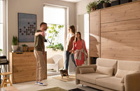 SCRIVANIA WORK CONCEPT CW 01L BIANCO LUCIDO SINISTRO