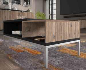 TAVOLINO TOLEDO 110x55 FLAGSTAFF OAK
