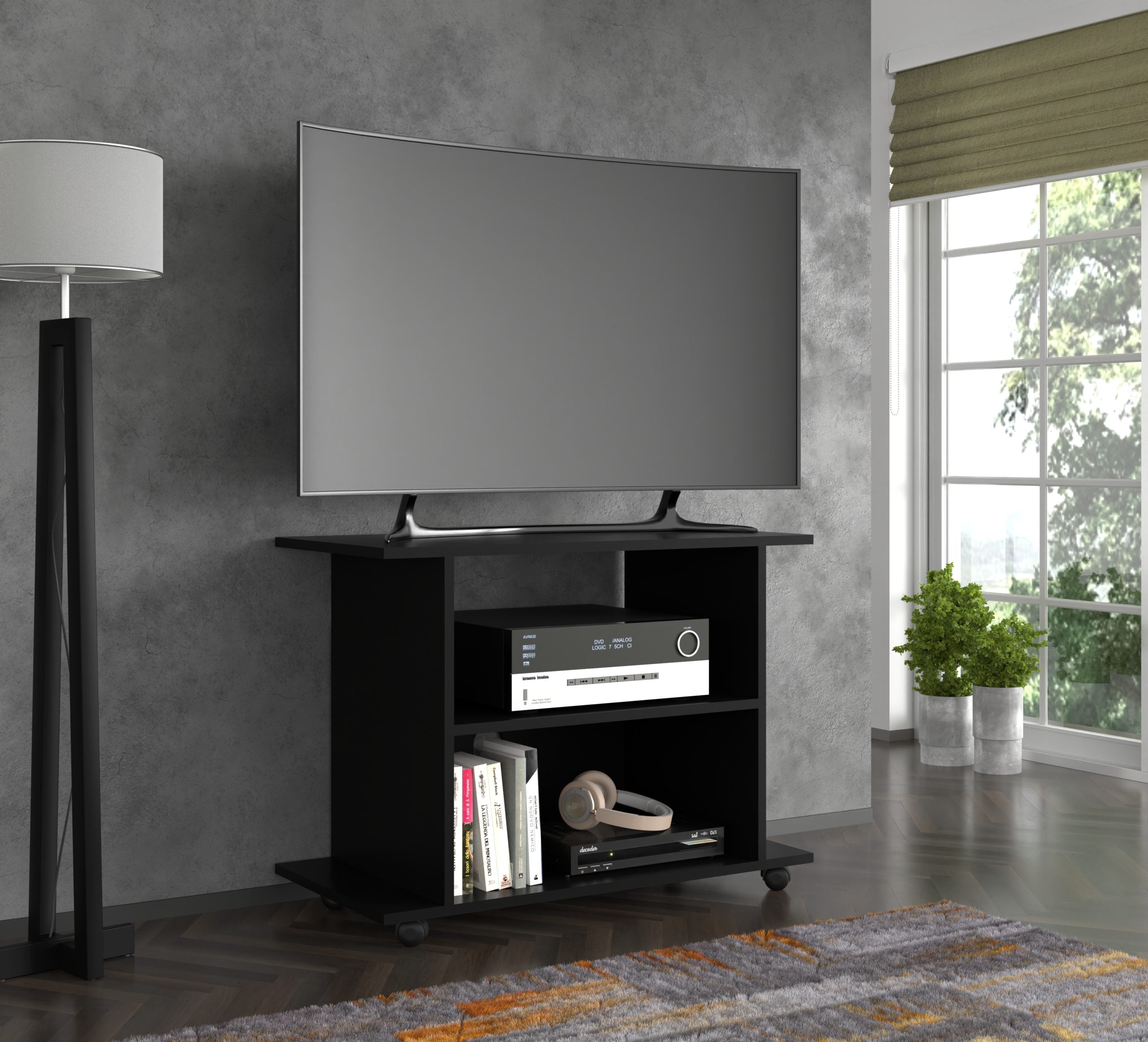 MOBILE TV YOGI BLACK MAT