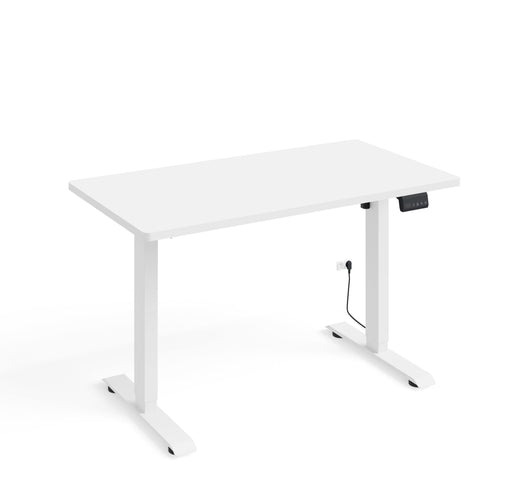 SCRIVANIA BIMOTION DESK 1S BIANCO OPACO BIANCO OPACO 120x65