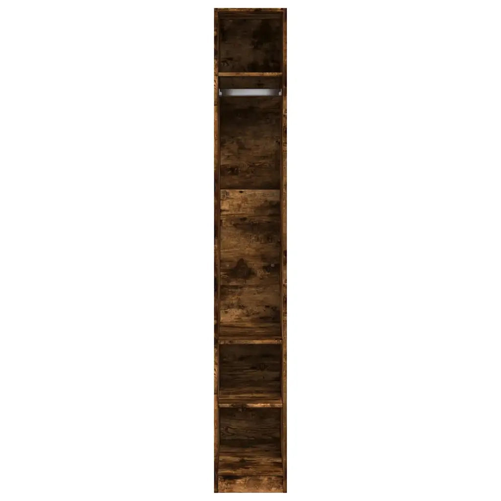 Armadio Rovere Fumo 30x50x200 cm in Legno Multistrato 3307688