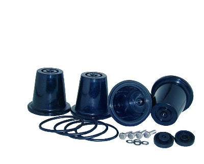 PIEDI  X CONDIZ. A PAVIMENTO NERI  4 PZ - FERRARI