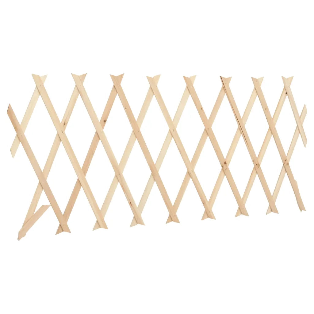 Recinzione a Traliccio 5 pz in Legno di Abete 180x30 cm 47239
