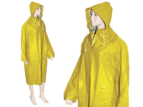 IMPERMEABILE BRIXO IN PVC GIALLO  -XL