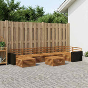 Set di divani da esterno 8 pz Naturale 3383662