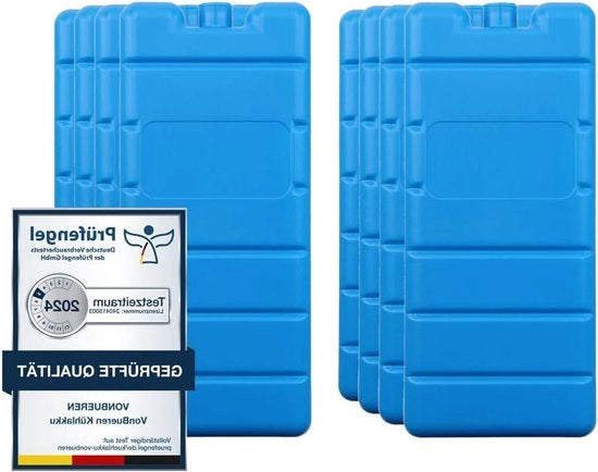 Accessori per contenitore refrigerato - Raffreddamento prolungato - 8 pezzi