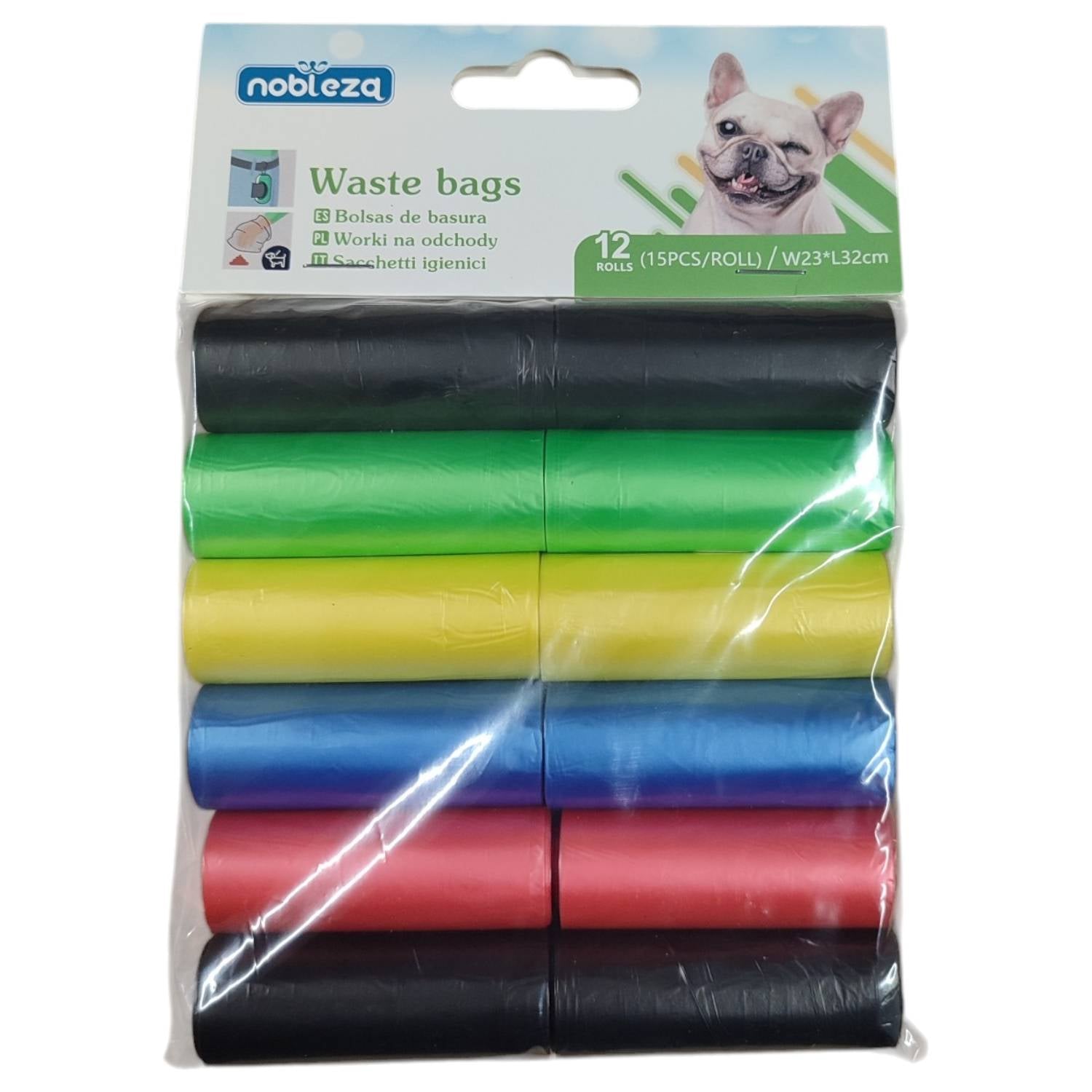 SACCHETTI IGIENICI CONFEZIONE DA 12 ROTOLI