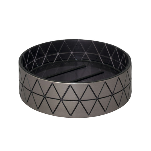 Porta sapone serie bridge color argento