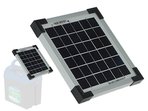 PANNELLO SOLARE 4W PER ELETTRORECINZIONI