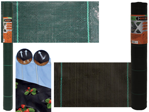 BRIXO TELO PACCIAMATURA VERDE MT. 100 H.4.20