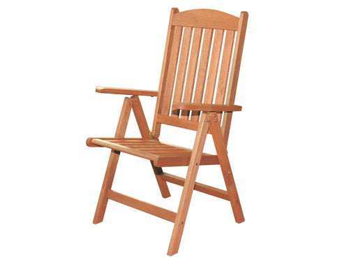 POLTRONA PIEGHEVOLE IN LEGNO IMPRESSION SANDOKAN MULTI 70X61XH108 CM