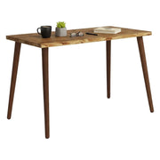 Scrivania Melita, Scrittoio multiuso, Tavolo per ufficio porta PC, Piano di lavoro, 110x60h73 cm, Quercia