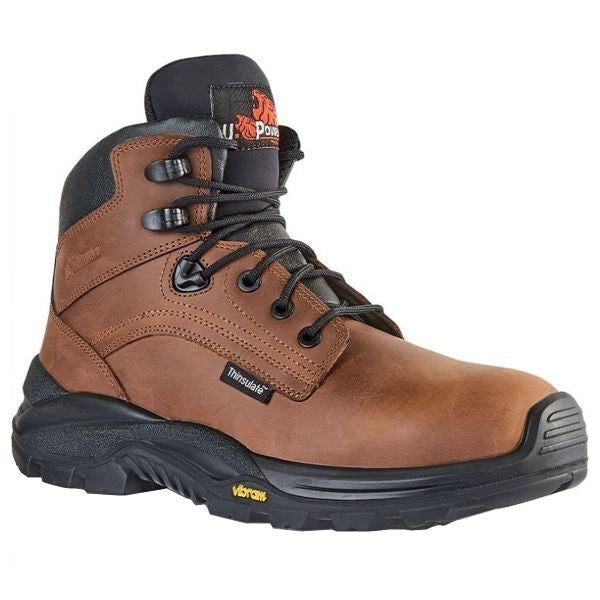 U-Power Scarpe Iron Marrone Alte Numero 44 S3