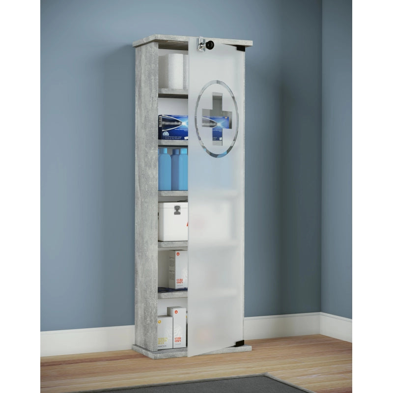 Armadietto Medicinali  SalusBox XXL dim 31x18 h 92 cm