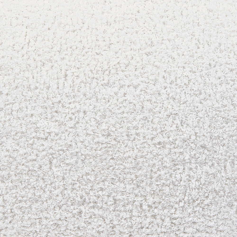 Sedia per animali Rivestimento in bouclé bianco e nero con braccioli Seduta d'arredo per bambini Design moderno Forma di panda