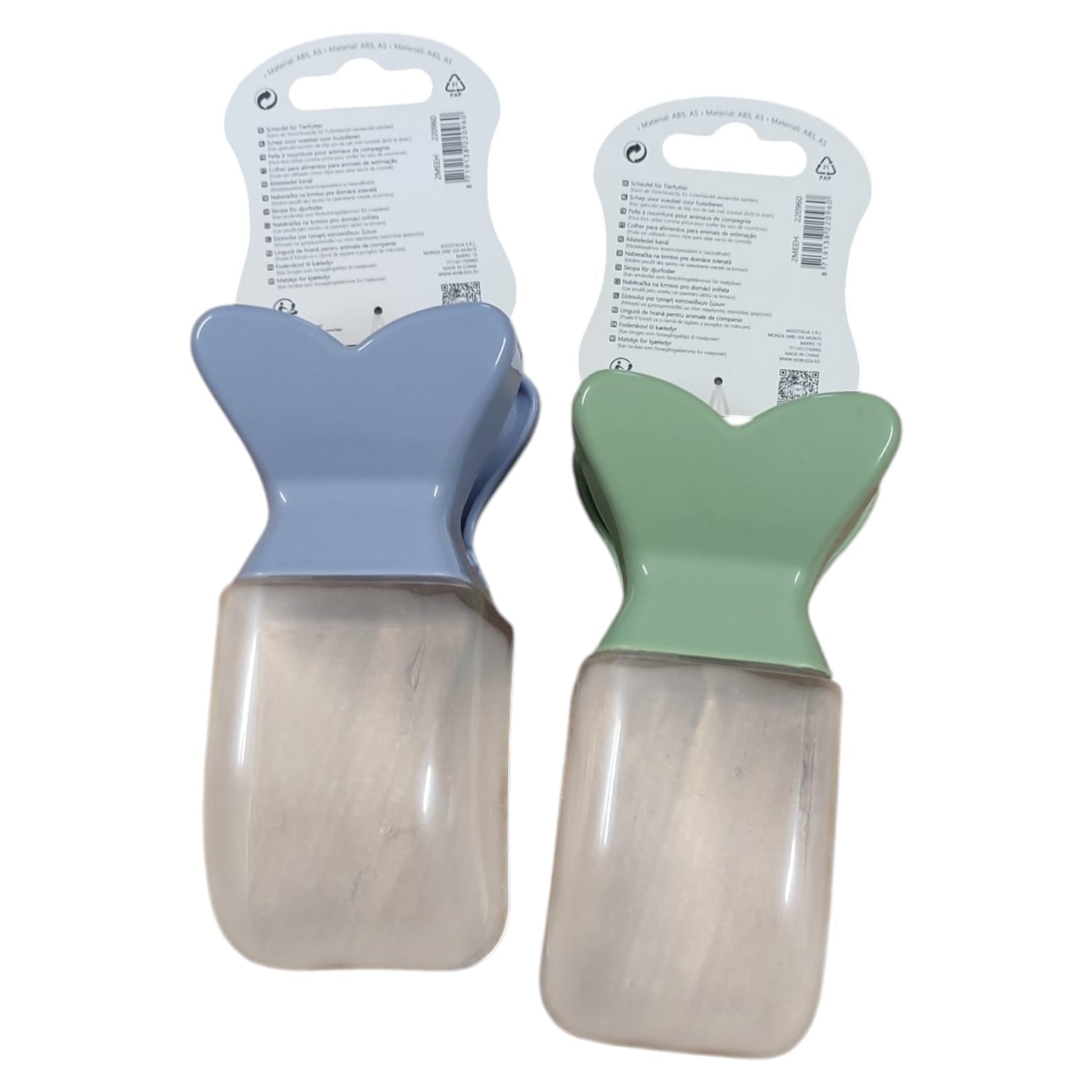 PALETTA PER CIBO CON CLIP PER SACCHETTI