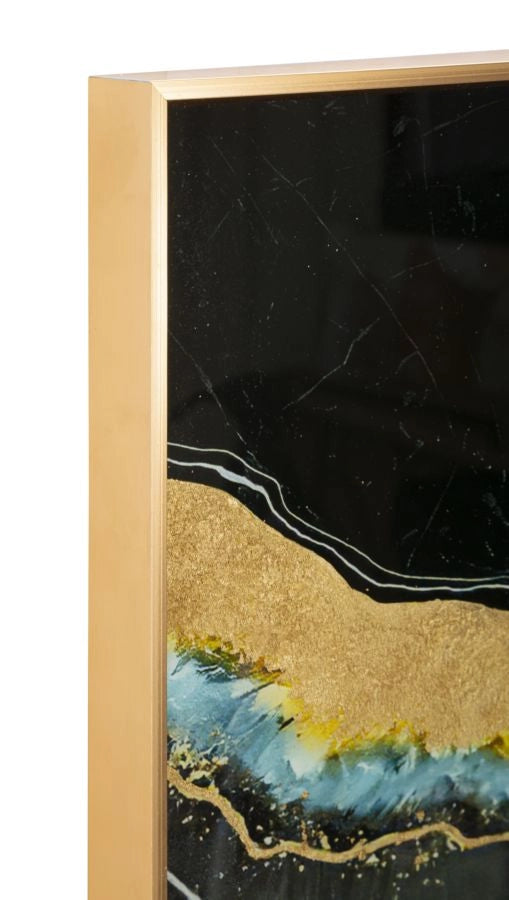 PANNELLO VETRO C/CORNICE  DARKY CM 60X3,5X90