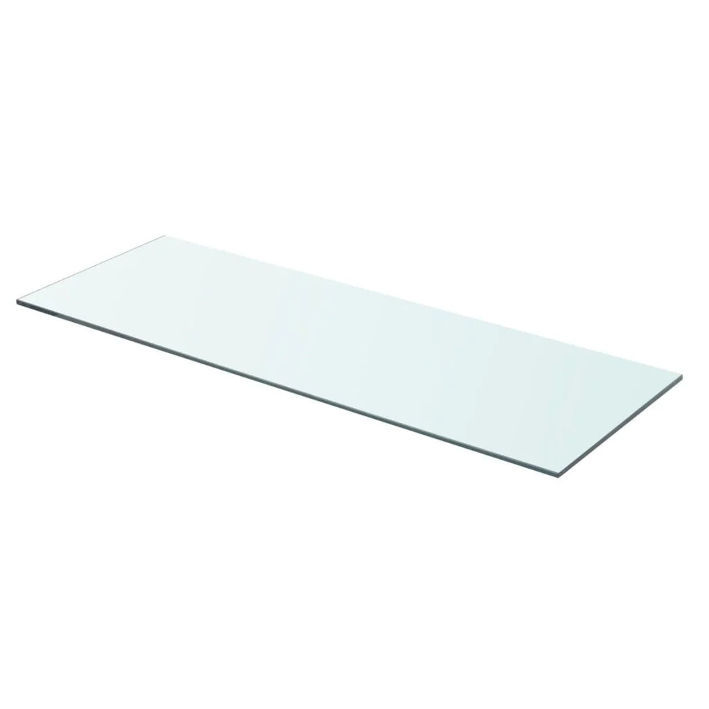Pannello per mensola in vetro trasparente 70 x 25 cm 2702195/2