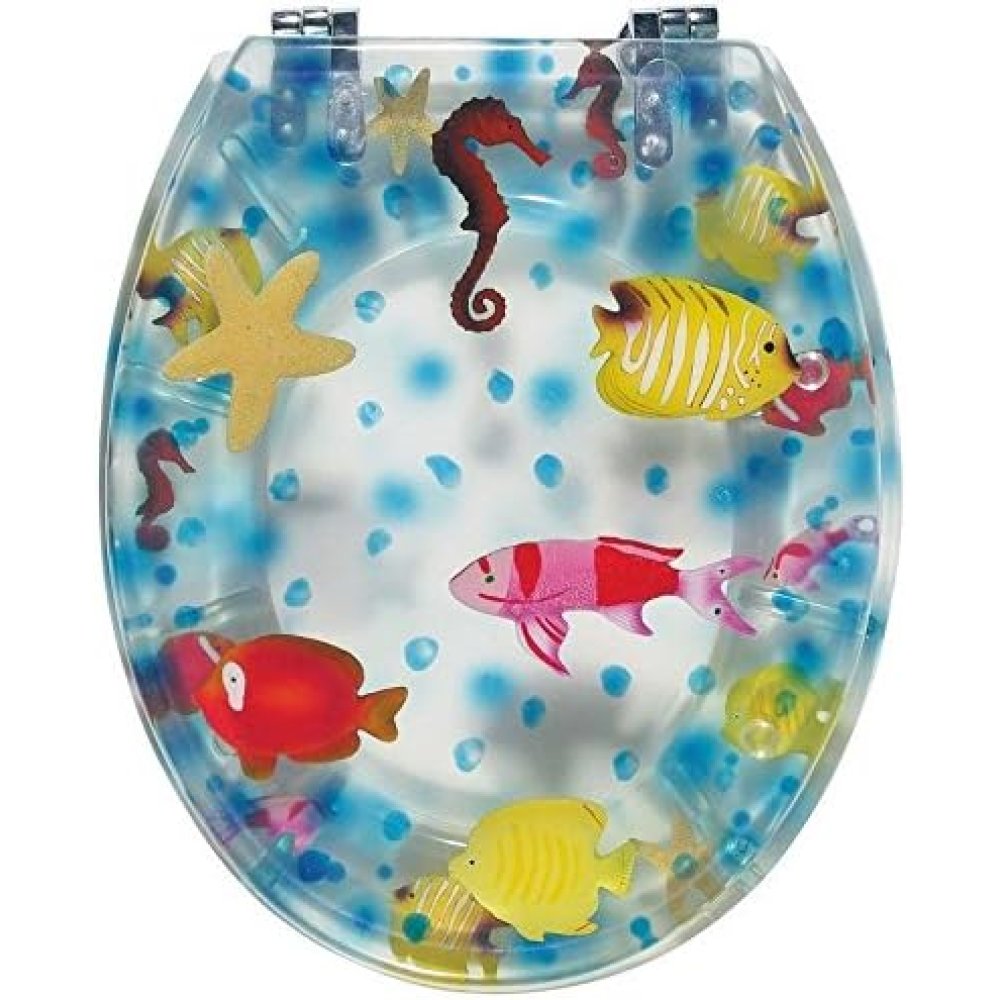 Sanitop-wingenroth 40466 2 - sedile copri wc, 48 x 38 x 8 cm