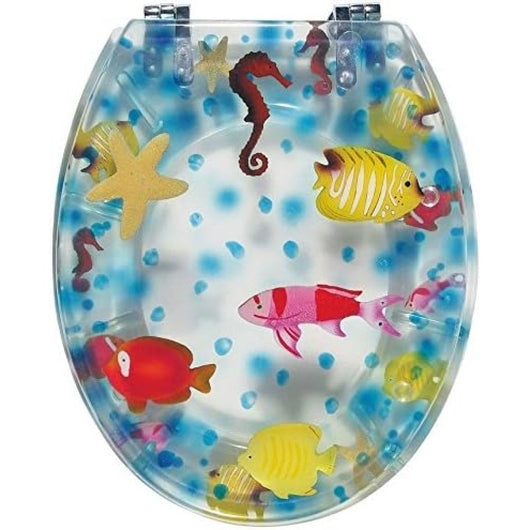 Sanitop-wingenroth 40466 2 - sedile copri wc, 48 x 38 x 8 cm