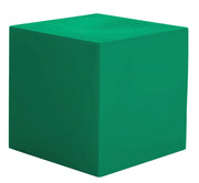 Pouf da Giardino 50x50 cm in Resina Arkema Iris Pouf Verde Scuro