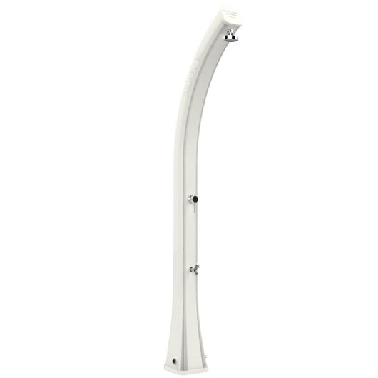 Doccia Solare In Polietilene Happy Xl Con Lavapiedi Colore Bianca Cv-H420/9003