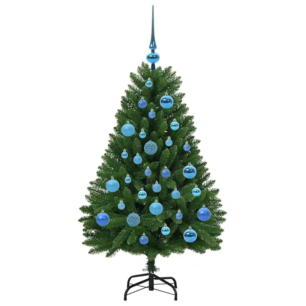 Albero di Natale artificiale Verde 120 cm PVC e Metallo 3395674
