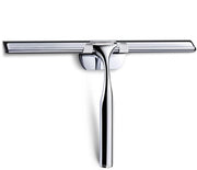 Douchewisser RVS con Morsetto di Gomma, 25cm Douchewisser con Braccio di Sostegno per Bagno, Cucina, Finestre e Vetri Auto - Acciaio Inox