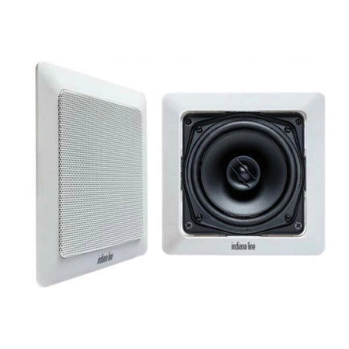 INDIANA LINE 2 VIE INCASSO WOOFER 130mm VERNICE BIANCA