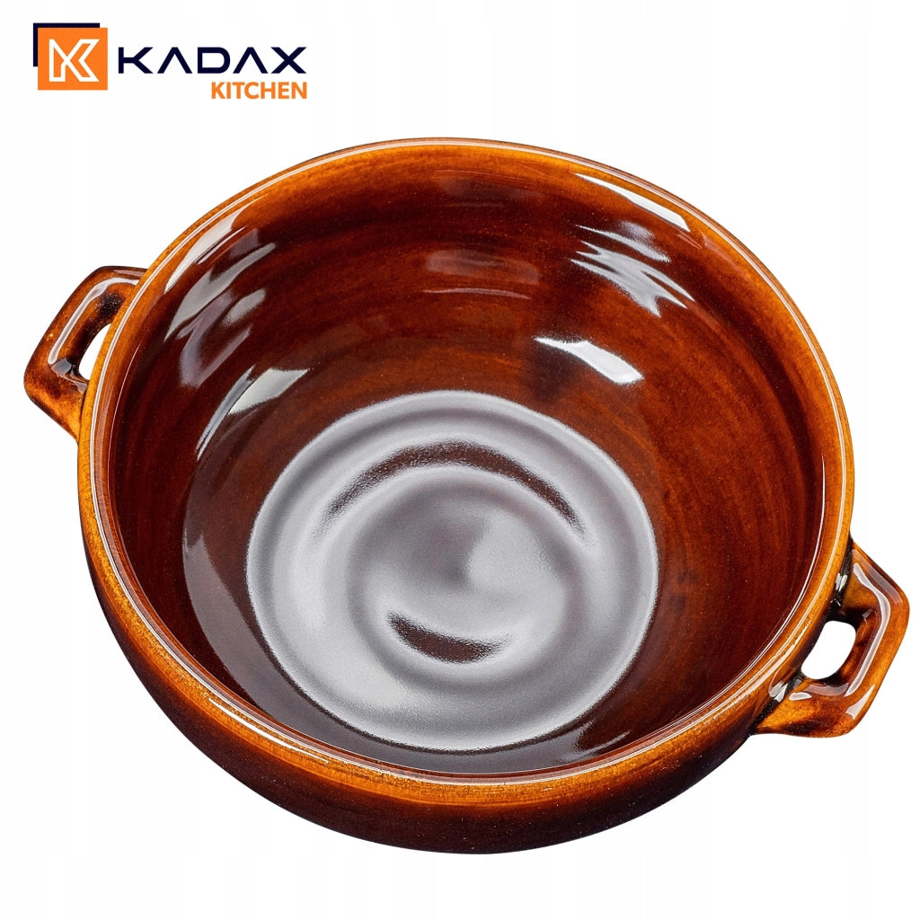 Ciotola da zuppa KADAX 700 ml Ciotola da zuppa in gres Ciotola da brodo in gres