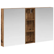 Set di Armadi da Bagno | Armadio da bagno con porta 3 pz 100 x 10,5 x 60,5 cm