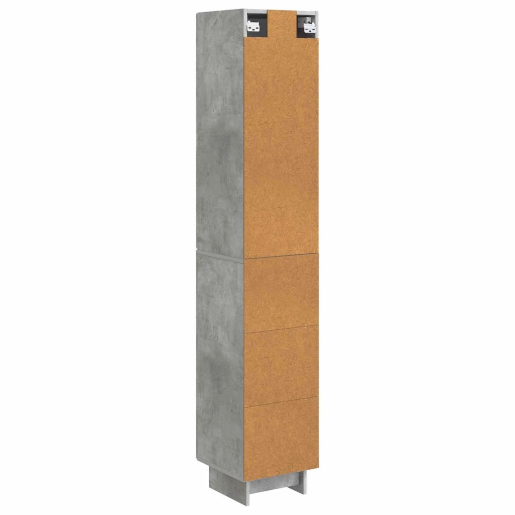 Set di armadi 2 pcs Grigio Cemento 34,5 x 33 x 90 cm 3416370