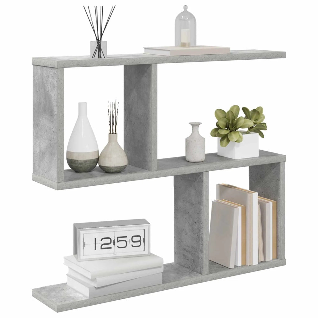 Scaffale da parete Grigio Cemento 60 x 12 x 50,5 cm 8012255