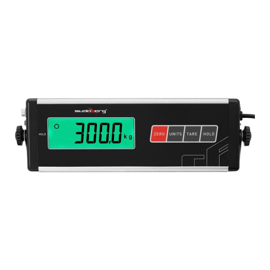 Bilancia da pavimento - 300 kg / 100 g - Tappetino antiscivolo - LCD 14_0000580