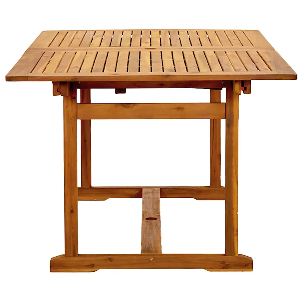 Set Pranzo da Giardino 7pz Legno Massello di Acacia e Textilene 3279289