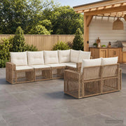 Set Divano da Giardino 7 pz 7-Numero di posti 3435183