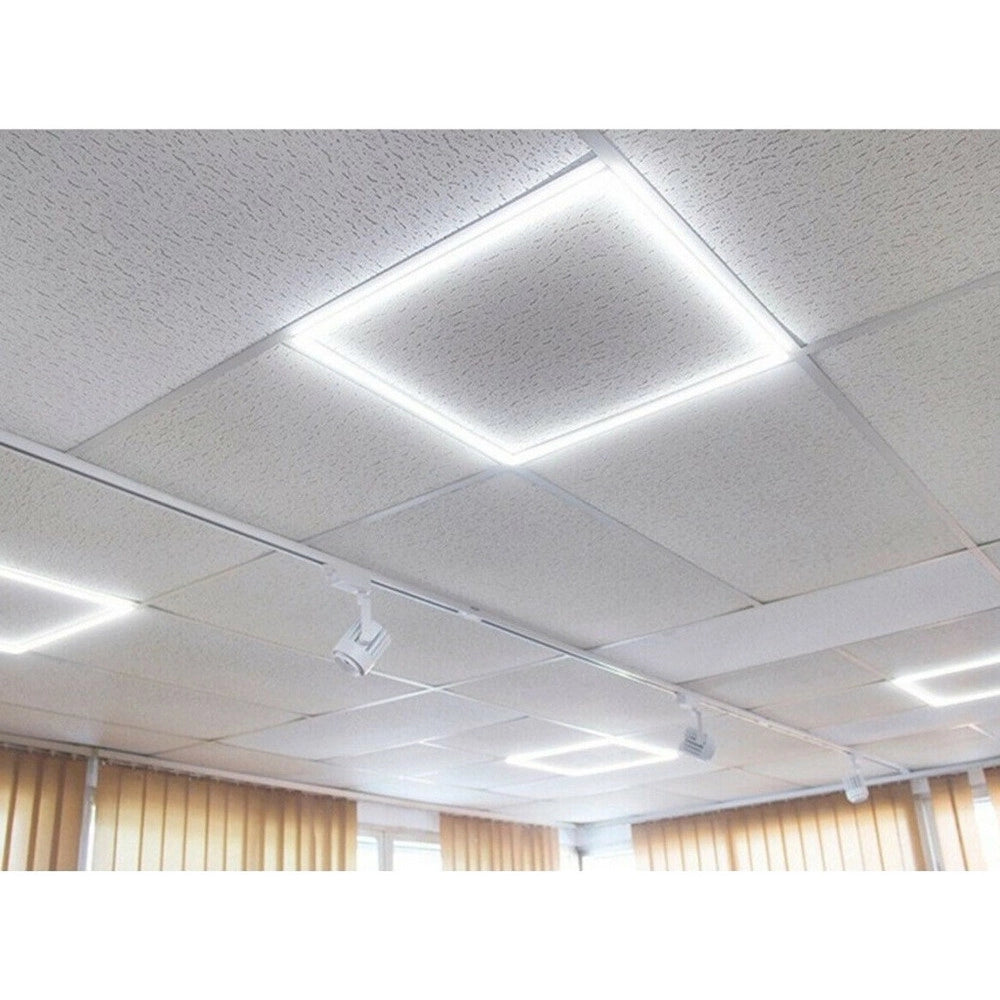 Trade Shop - Pannello Led Telaio Luminoso Cornice 60x60 Cm 48 W 5700lm Lampadario Sospensione Tot - -bianco Naturale      -