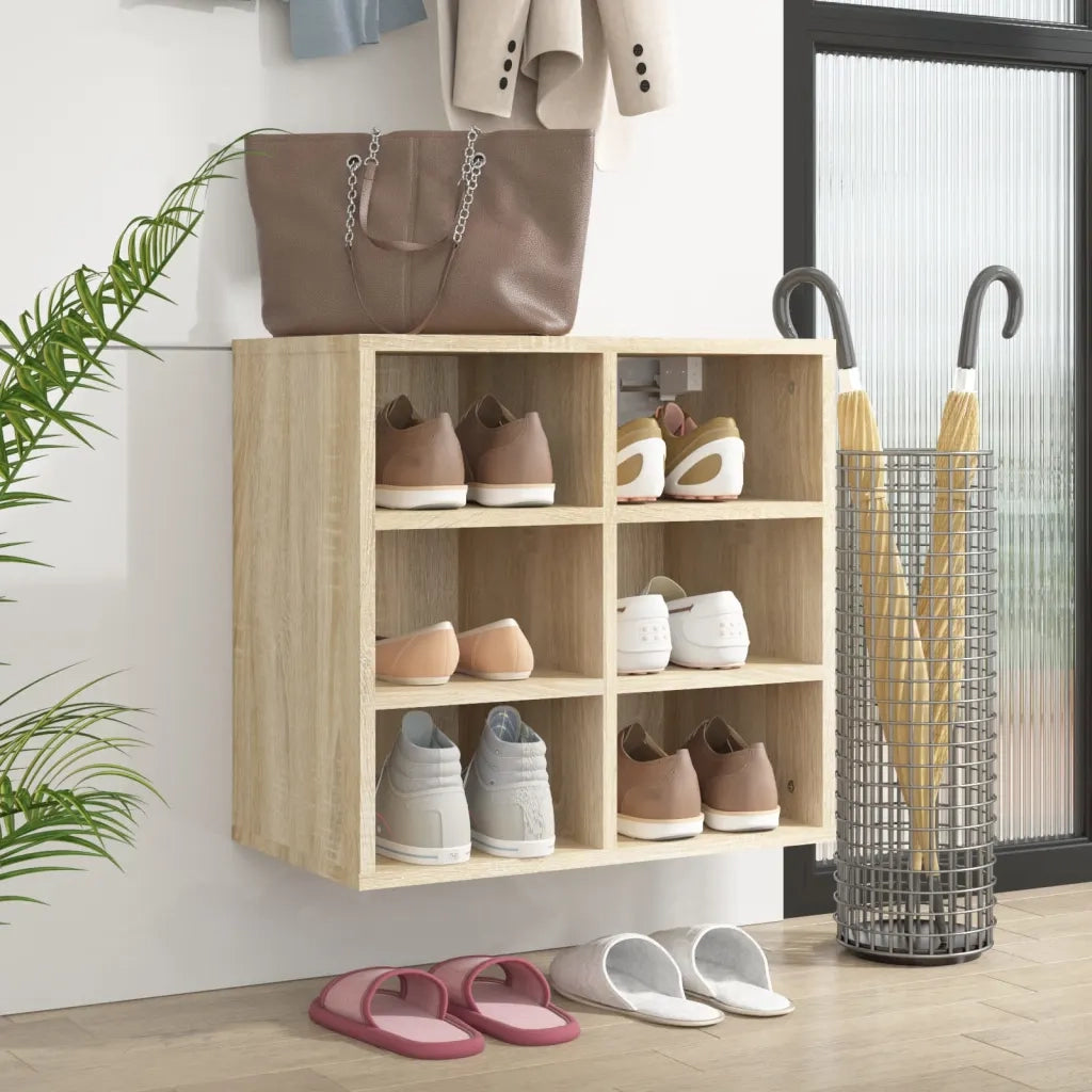 Scarpiera | Mobile per scarpe Rovere Sonoma 52,5x30x50 cm