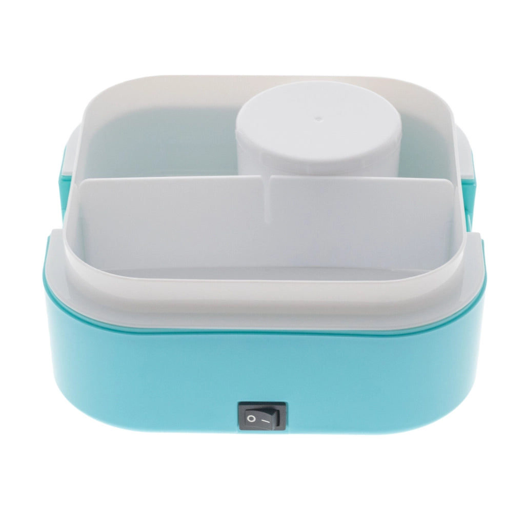 Scaldavivande elettrico termico 1,6L con contenitore yogurt 0,2L, riscaldamento PTC 50W, adattatore auto 12V - SOGO