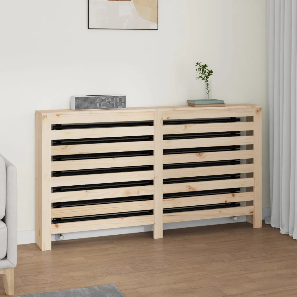 Copertura Termosifone 153x19x84 cm in Legno Massello di Pino 822601