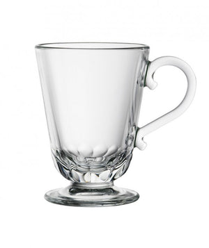 La Rochere Louison Bicchiere con Manico 210 ml - Elegante Tazza in Vetro Pressato