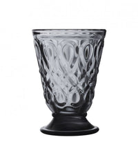 La Rochere Lyonnais Bicchiere Antracite - Eleganti bicchieri in vetro pressato
