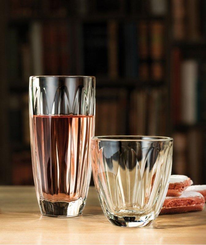 Bicchiere Boudoir La Rochere da 340 ml, elegante bicchiere in vetro pressato